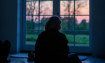 Meditation i solnedgang